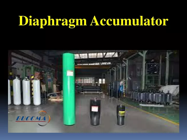 diaphragm accumulator