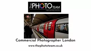 Commercial Photographer London