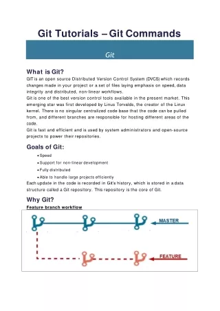 git tutorials git commands