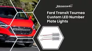 ford transit tourneo custom led number plate