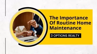 The Importance Of Routine Home Maintenance