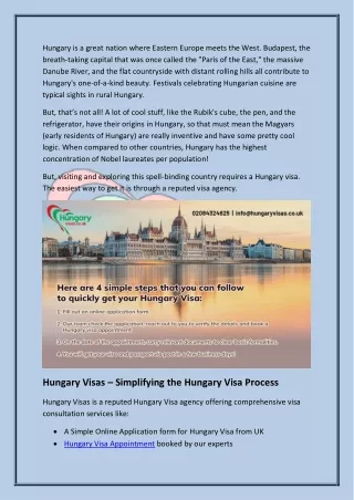 Hungary Visas