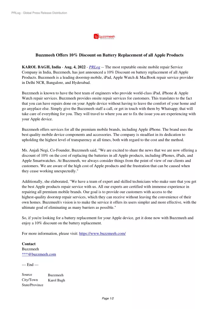 prlog global press release distribution