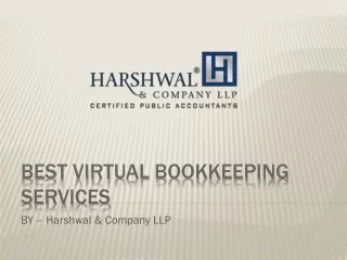 Best Virtual Bookkeeping Services – Harshwal & Company LLP