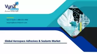 Global Aerospace Adhesives & Sealants Market – Analysis and Forecast (2021-2027)
