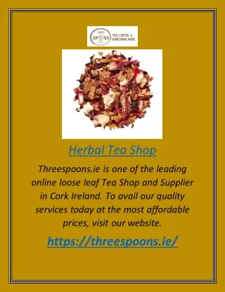 herbal tea shop