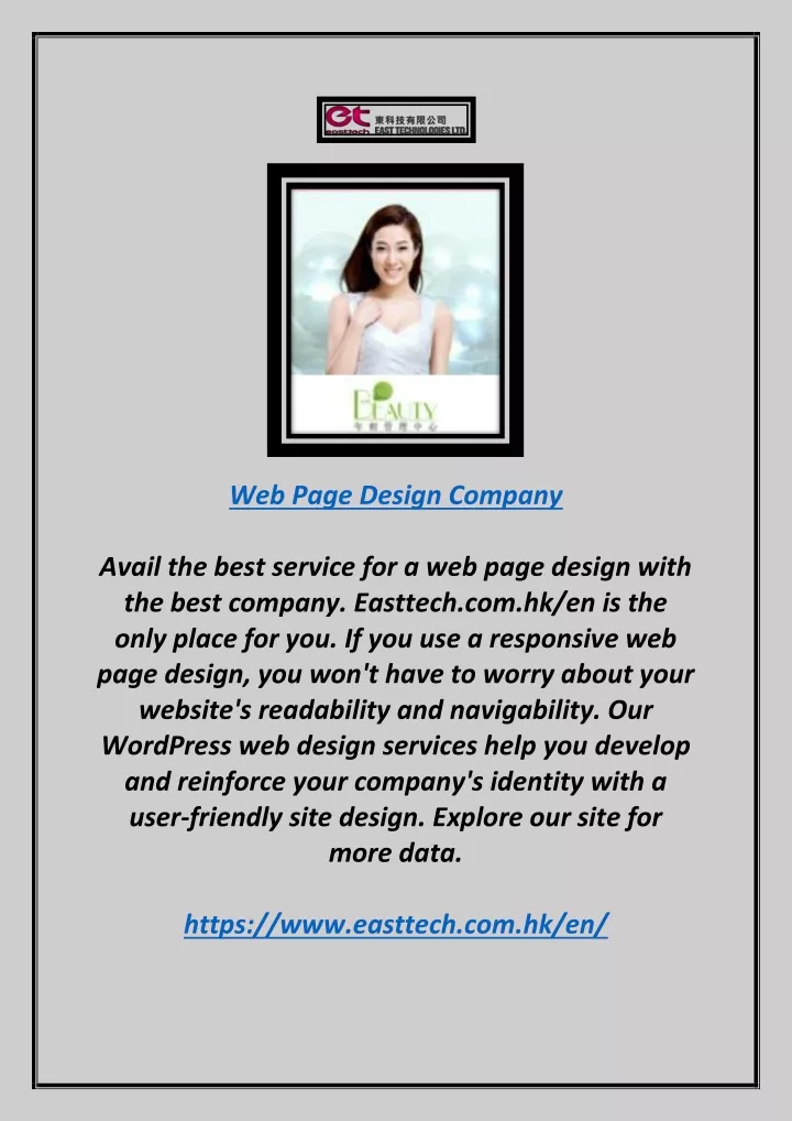 web page design company avail the best service