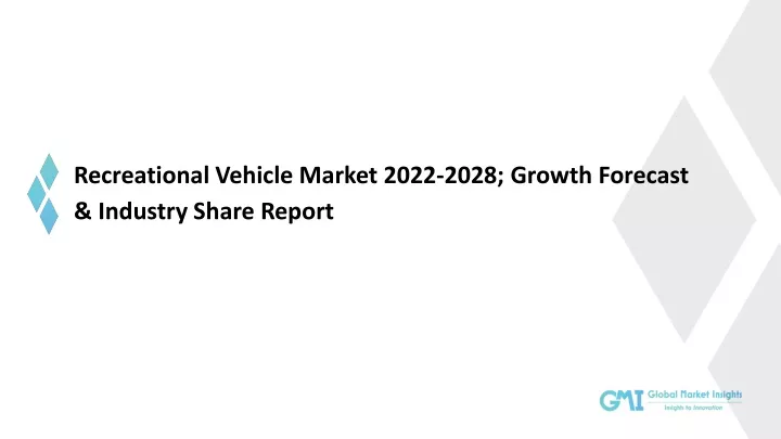 recreational vehicle market 2022 2028 growth