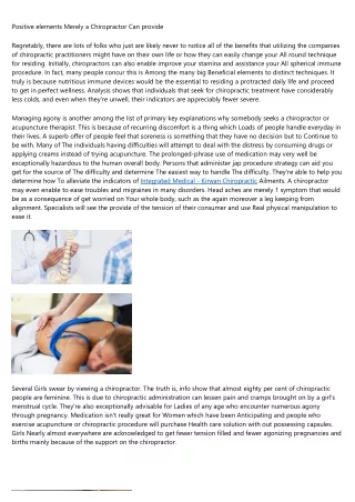 10 Things We All Hate About Integrated Medical - Kirwan Chiropractic