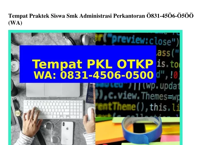 tempat praktek siswa smk administrasi perkantoran