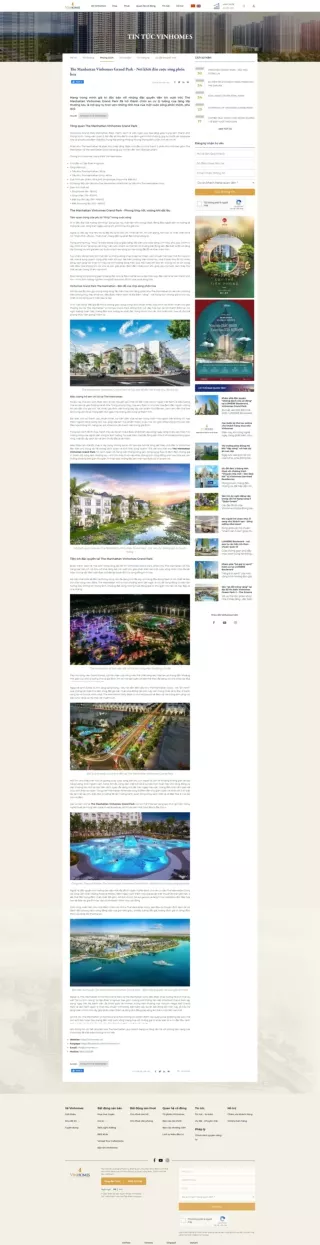 The Manhattan Vinhomes Grand Park - Tổng quan về phân khu - vinhomes.vn