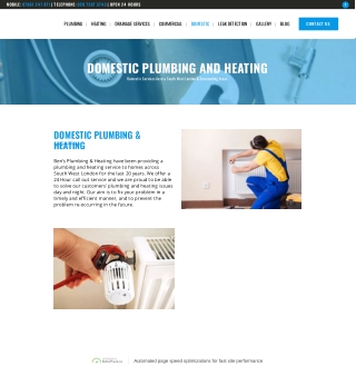 plumber and heating near me
