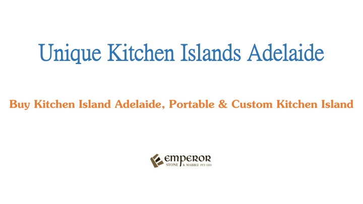unique kitchen islands adelaide