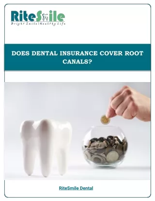 Does Dental Insurance cover Root Canals?