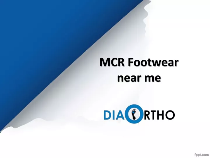 mcr footwear near me