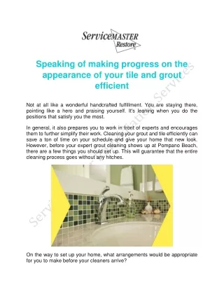 Hire Professional for Grout Cleaning in Pompano Beach for a Better Experience