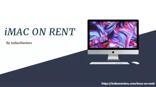 iMAC ON RENT