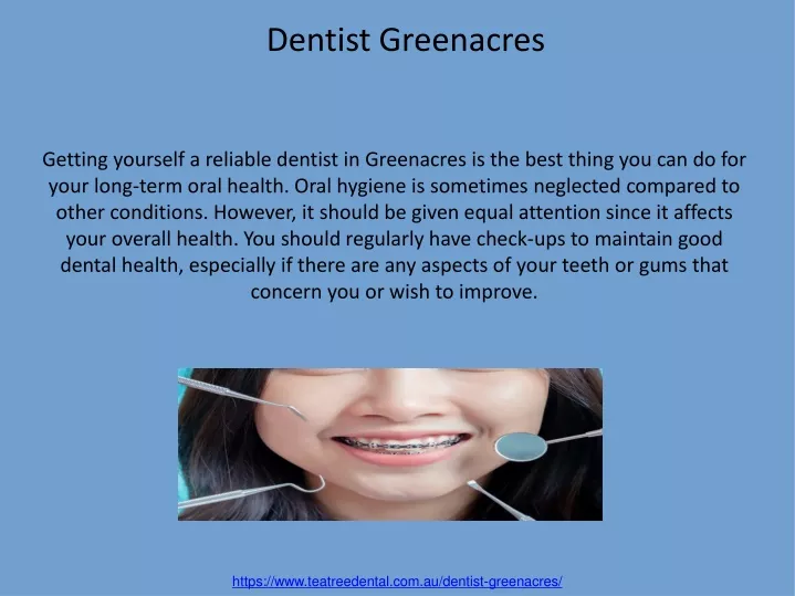 dentist greenacres