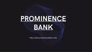 prominence bank