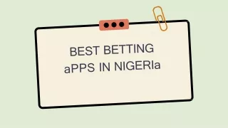 best betting apps in Nigeria
