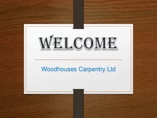 welcome