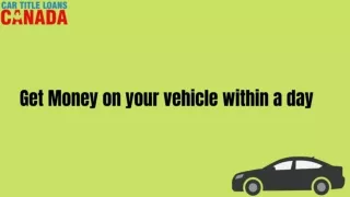 Car Title Loans