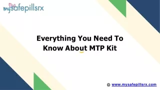 Everything You Need To Know About MTP Kit