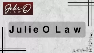 julie o law