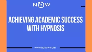 Achieving Academic Success with Hypnosis