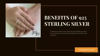 benefits of 925 sterling silver