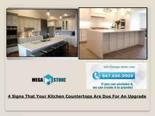4 signs that your kitchen countertops