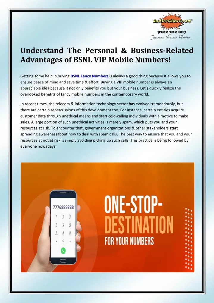 understand the personal business related