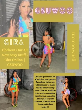 Chekout Our All New Sexy Stuff - Gira Online | GSUWOO