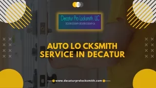 Auto Locksmith Service In Decatur.pdf