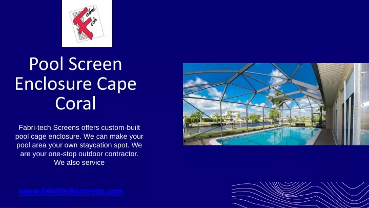 pool screen enclosure cape coral