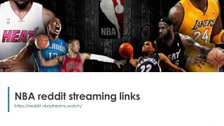 nba reddit streaming links