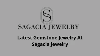 Latest Gemstone Jewelry At Sagacia jewelryAdd a heading