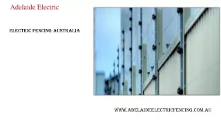 Electric Fencing Australia