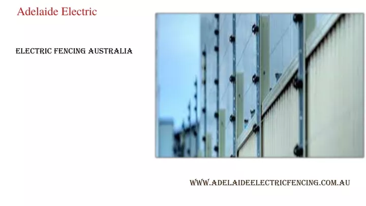electric fencing australia