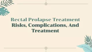 Rectal Prolapse Treatment