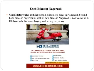 Used bikes in Nagercoil