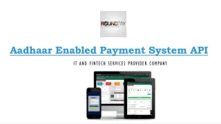 Aadhaar Enabled Payment System API - Roundpay
