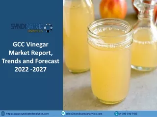 gcc vinegar market report trends and forecast