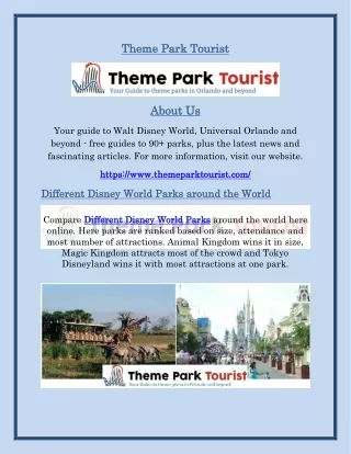 Different Disney World Parks
