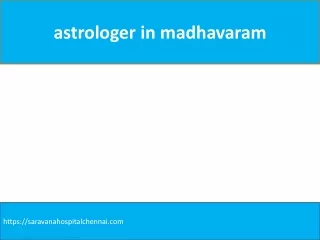 Horoscope predictions in Chennai