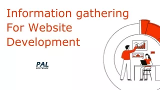 information gathering for website development