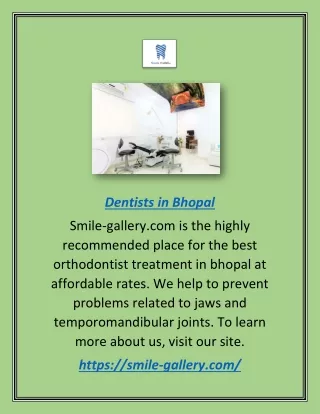 dentists in bhopal