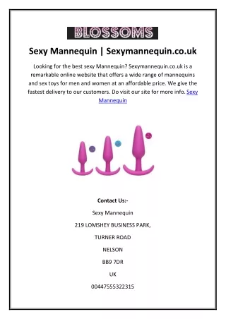 Sexy Mannequin | Sexymannequin.co.uk