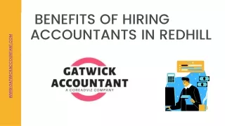 Benefits Of Hiring Accountants In Redhill