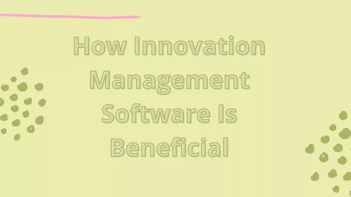 how innovation how innovation management